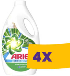 Ariel Mountain Spring Clean & Fresh folyékony mosószer fehér ruhákhoz - 43 mosás 2, 15L (Karton - 4 db)