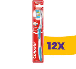Colgate Classic Deep Clean fogkefe medium (Karton - 12 db) (KCLGM)