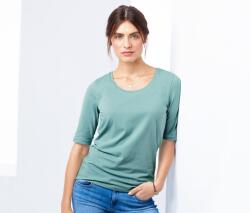 Tchibo Női félhosszú ujjú felső, menta Menta S 36/38