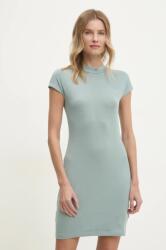 Calvin Klein pamut ruha szürke, mini, testhezálló, J20J224838 - szürke M - answear - 21 990 Ft