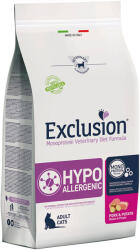 Exclusion Veterinary Diet Cat Hypoallergenic Pork and Potato gyógytáp macskának 300g