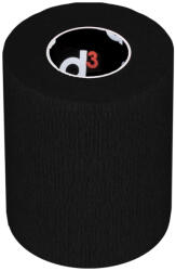 D3 Bandaj elastic autoadeziv D3 Cohesive bandage, 7, 5cm Culoare: negru