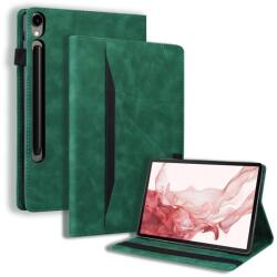  FLATY Husă rabatabilă pentru Samsung Galaxy Tab S10 FE+ verde