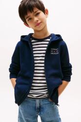Tommy Hilfiger gyerek felső sötétkék, nyomott mintás, kapucnis, KB0KB09568 - sötétkék 164