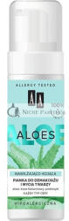 AA Aloes 100% Aloe Vera Kivonat Hidratáló és Nyugtató Smink- és Arcmosó Hab, 150ml