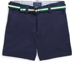 Ralph Lauren gyerek pamut rövidnadrág sötétkék, állítható derekú, 322863960003 - sötétkék 94-100