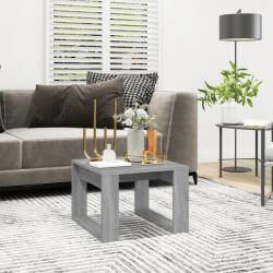 vidaXL szürke sonoma színű szerelt fa kisasztal 50x50x35 cm (825826)