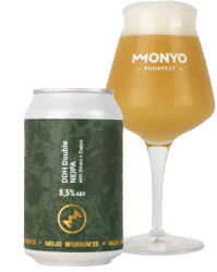 Monyo MOJO WORKIN'25: DOUBLE DRY-HOPPED DOUBLE NEIPA WITH STRATA & ZAPPA 8, 5% 0, 33l