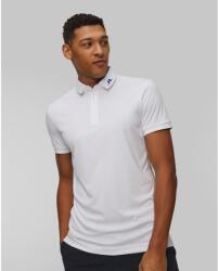 J Lindeberg Polo Tehnic Pentru Bărbați J. lindeberg Kv Print Polo Alb