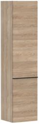 Hansgrohe Dulap inalt suspendat Hansgrohe Xelu Q cu usa orientare stanga, 40x35x165cm, stejar natur, maner negru mat (54137670)