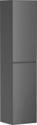 Hansgrohe Dulap inalt suspendat Hansgrohe Xevolos E cu usi orientare dreapta, 40x36x176cm, corp gri mat, front gri metalic (54223770)