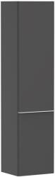 Hansgrohe Dulap inalt suspendat Hansgrohe Xelu Q cu usa orientare dreapta, 40x35x165cm, gri diamant mat, maner alb mat (54140700)