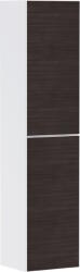 Hansgrohe Dulap inalt suspendat Hansgrohe Xevolos E cu usi orientare dreapta, 40x36x176cm, corp alb mat, front stejar inchis (54221730)