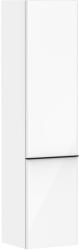 Hansgrohe Dulap inalt suspendat Hansgrohe Xelu Q cu usa orientare stanga, 40x35x165cm, alb lucios, maner negru mat (54135670)