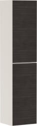 Hansgrohe Dulap inalt suspendat Hansgrohe Xevolos E cu usi orientare stanga, 40x36x176cm, corp bej mat, front stejar inchis (54219730)