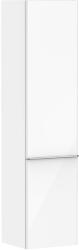 Hansgrohe Dulap inalt suspendat Hansgrohe Xelu Q cu usa orientare stanga, 40x35x165cm, alb lucios, maner crom (54135000)