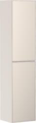 Hansgrohe Dulap inalt suspendat Hansgrohe Xevolos E cu usi orientare dreapta, 40x36x176cm, corp bej mat, front bej metalic (54222790)