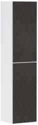 Hansgrohe Dulap inalt suspendat Hansgrohe Xevolos E cu usi orientare stanga, 40x36x176cm, corp alb mat, front textil gri inchis (54218660)