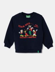 Benetton felső sötétkék, nyomott mintás, 3J73G10GN - sötétkék 82