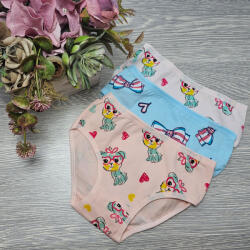 Aura Via Kislány bugyi kutyus mintás 3db/cs 4-6 év 91705