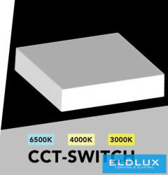 UNIVERSO Négyzet alakú falon kívüli LED panel 22w 2000lm CCT/kap. 120° IP20 Fehér 173x173x36mm (XGTHDF22-3C) - dreamlighting