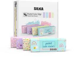 Silka Radír, cuki, pasztell, 24 db/display Silka (SLK-ART.1021)