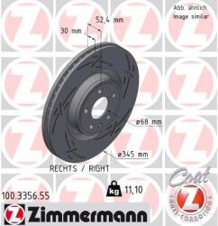 ZIMMERMANN Disc frana ZIMMERMANN 100.3356. 55 (100.3356.55)