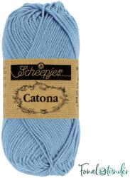 Scheepjes Catona 247 Bluebird - kék pamut fonal - 50gramm