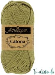 Scheepjes Catona 395 Willow - fűzfazöld pamut fonal - 50gramm