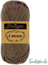 Scheepjes Catona 507 Chocolate - csokibarna pamut fonal - 50gramm