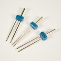 Takoy Ac dublu pentru mașina de cusut 2, 3, 4 mm - set de 3 buc