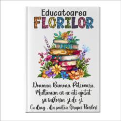 Gravolo Agenda Alba personalizata Grupa Florilor (C1558)