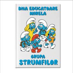 Gravolo Agenda Alba personalizata , Grupa Strumfilor (C1561)