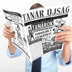 Nevesajándék Vicces Újság - Tanár Újság - Ajándék Tanárnak (U038)