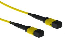 ACT Singlemode 9/125 OS2 polarity A fiber cable with MTP female connectors 7m Yellow RL7787 (RL7787)