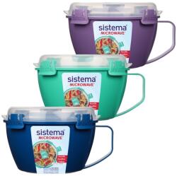 Sistema Microwave Ételtároló Doboz Tésztára És Hasábra 940 Ml, Vegyes Színek