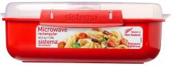 Sistema Microwave Ételmelegítő Doboz 1, 25 L, Piros
