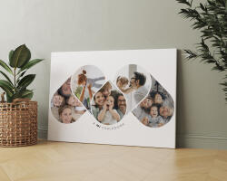  A mi családunk montázs vászonkép