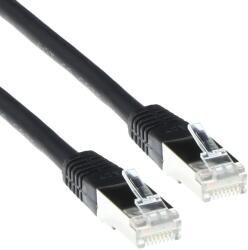 ACT CAT6A S-FTP Patch Cable 1m Black IB9201 (IB9201)