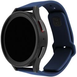 FIXED univerzális szilikon óraszíj készlet, gyors kioldás, 20mm-es okosórákhoz, kék FIXSST2-22MM-BL (FIXSST2-22MM-BL)
