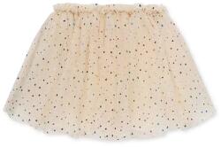 Konges Sløjd gyerek szoknya FAIRY BALLERINA SKIRT GRS bézs, mini, harang alakú, KS101968 - bézs 134-140