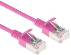 ACT CAT6A U-FTP Patch Cable 5m Pink DC7405 (DC7405)