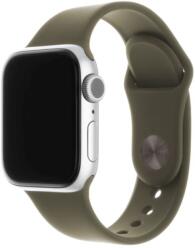 FIXED szilikon szíj készlet Apple Watch 42/44/45 mm, olivazöld FIXSST-434-OL (FIXSST-434-OL)