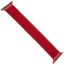FIXED kötött nylon szíj Apple Watch 38/40mm, XL méret, piros FIXENST-436-XL-RD (FIXENST-436-XL-RD) - icon-net