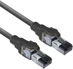 ACT CAT6A S-FTP Patch Cable 3m Black FB4903 (FB4903)