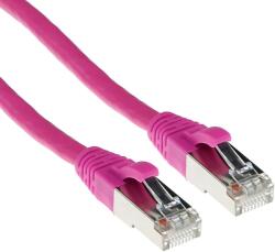 ACT CAT6A S-FTP Patch Cable 10m Pink FB2410 (FB2410)
