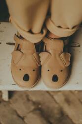 Donsje gyerek félcipő velúrból Xan Classic Shoes Koala bézs, 2010003 - bézs 25