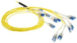 ACT Singlemode 9/125 OS2 Preterm fiber cable 24F LC Polarity Twist 5m Yellow DC5551 (DC5551)