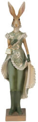 Clayre & Eef Figurina Iepuras Paste Girl din polirasina 11x8x33 cm (6PR3592deco)