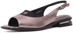 KARISMA Sandale dama elegante din piele naturala, KARISMA, JYJY60002B 17-N, bronz